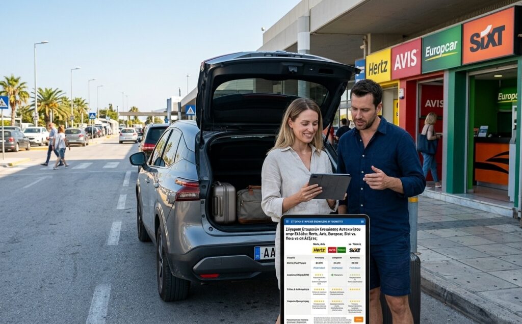 συγκριση εταιριων ενικιασης αυτοκινητου